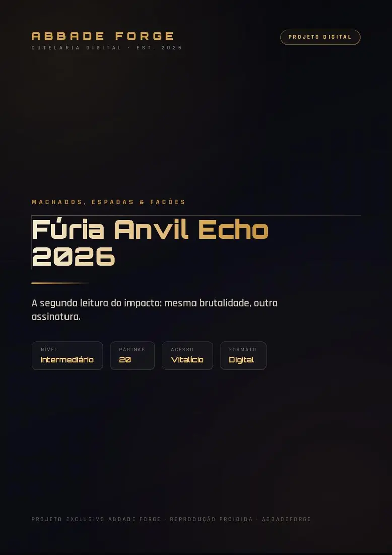 Fúria Anvil Echo 2026 — prévia 1
