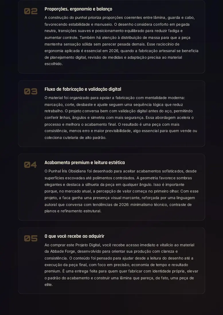 Projeto Digital Punhal Íris Obsidiana — prévia 3