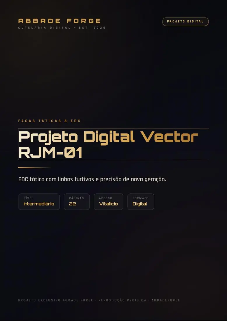 Projeto Digital Vector RJM-01 — prévia 1