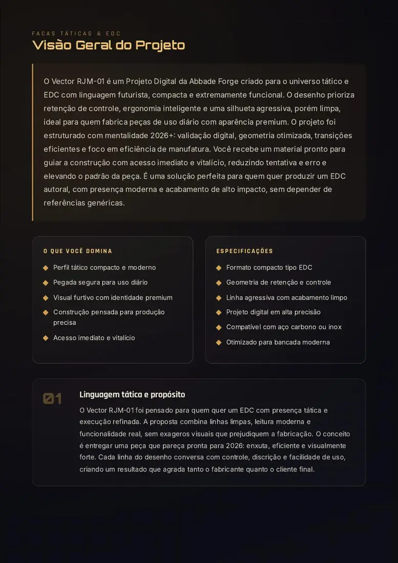 Projeto Digital Vector RJM-01 — prévia 2