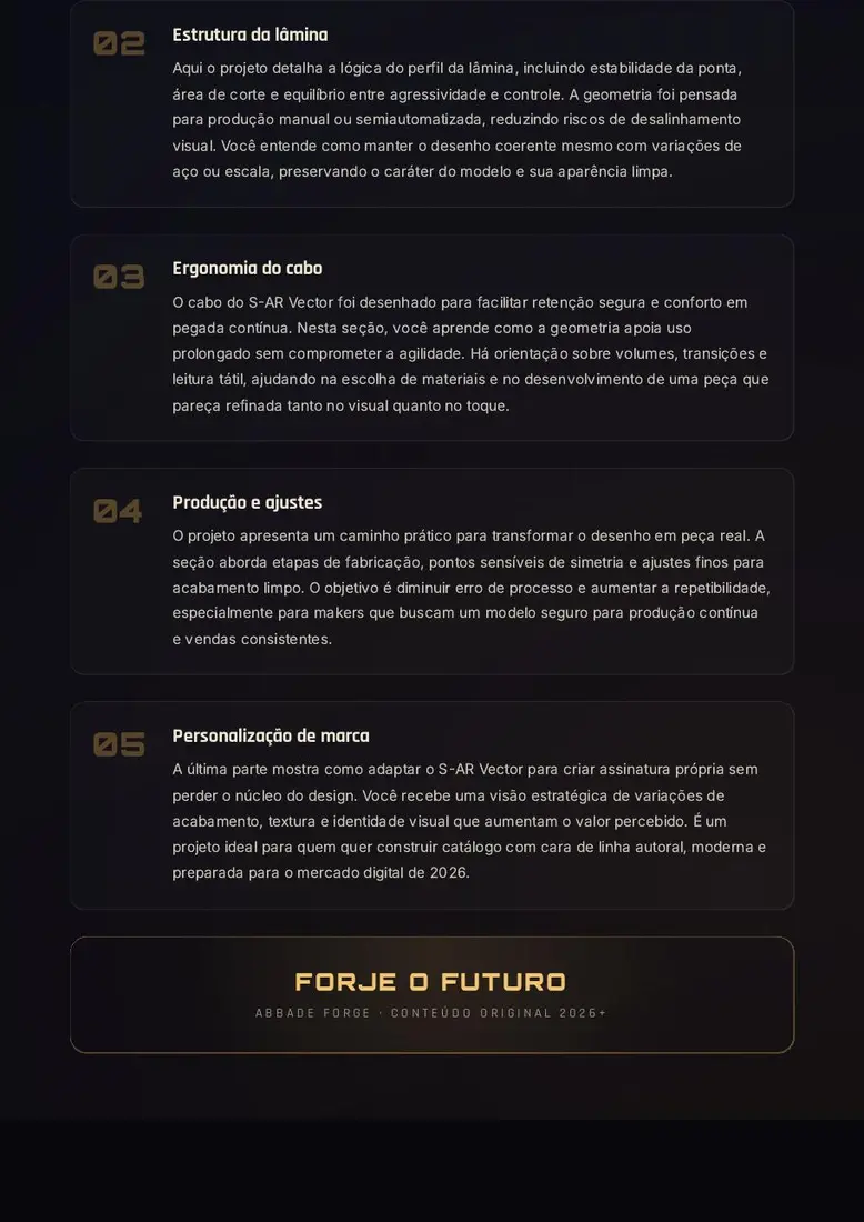 Abbade Forge S-AR Vector — prévia 3