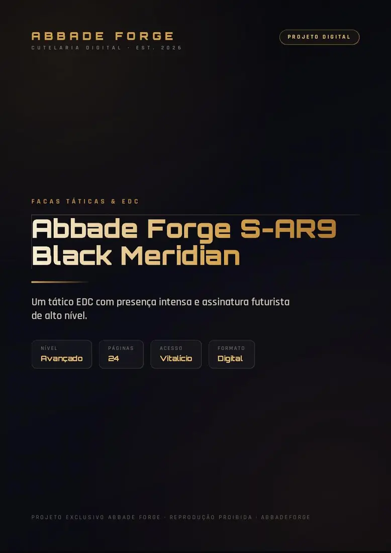 Abbade Forge S-AR9 Black Meridian — prévia 1