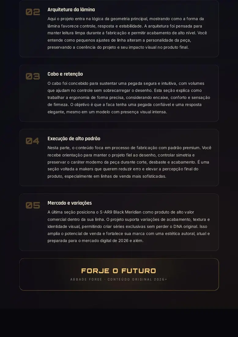 Abbade Forge S-AR9 Black Meridian — prévia 3