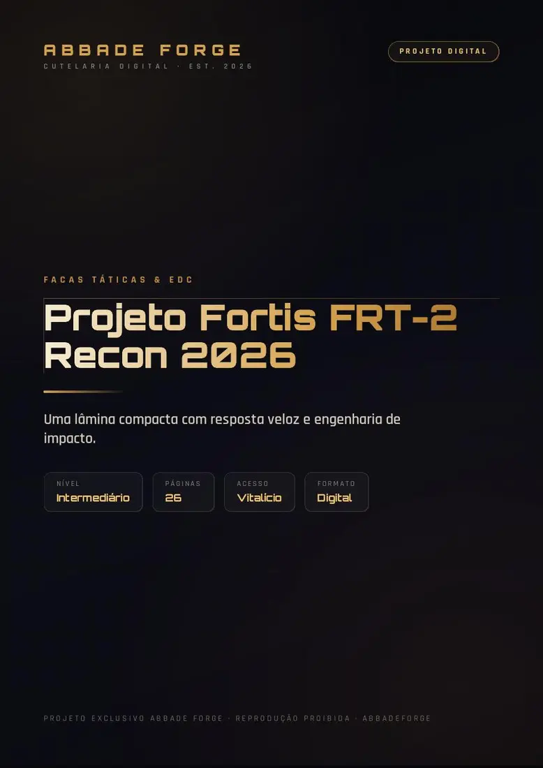 Projeto Fortis FRT-2 Recon 2026 — prévia 1