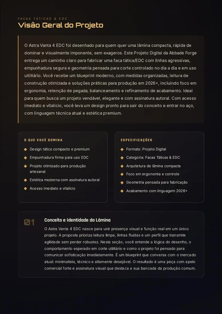 Astra Vanta 4 EDC — prévia 2