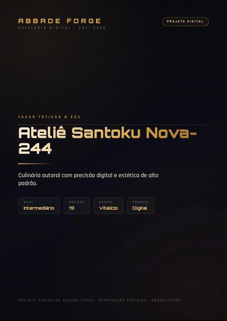 Ateliê Santoku Nova-244 — prévia 1