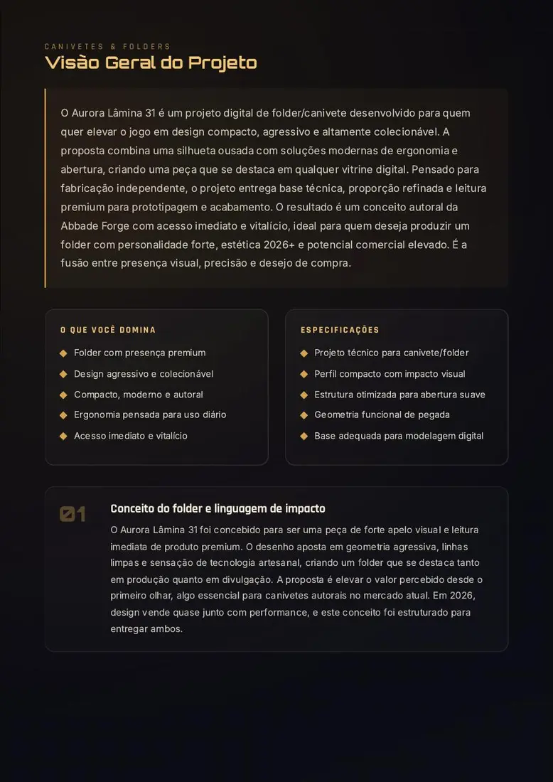 Projeto Digital Aurora Lâmina 31 — prévia 2