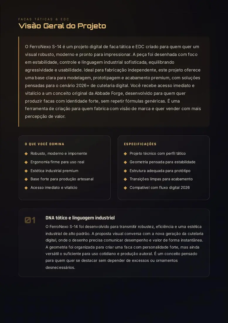 Projeto Digital FerroNexo S-14 — prévia 2