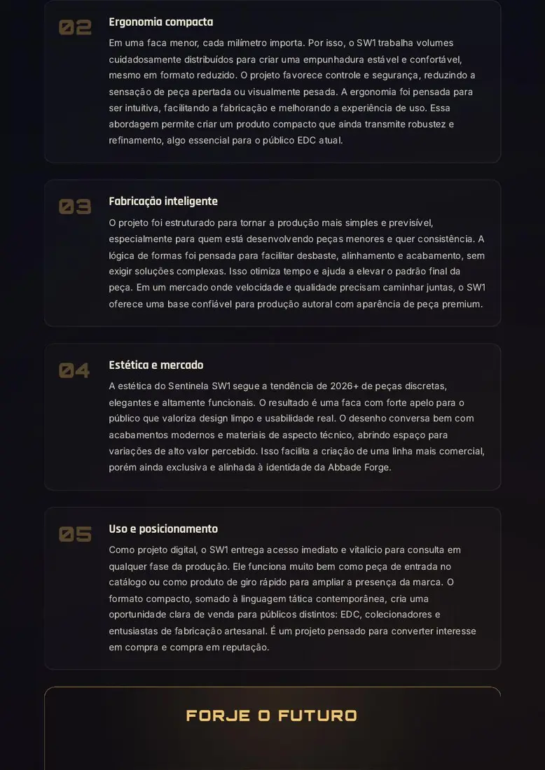 Projeto Sentinela SW1 — prévia 3