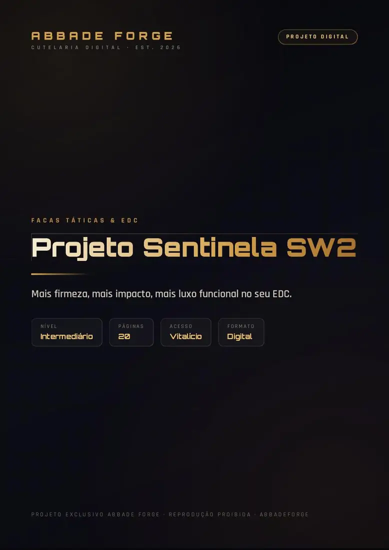 Projeto Sentinela SW2 — prévia 1