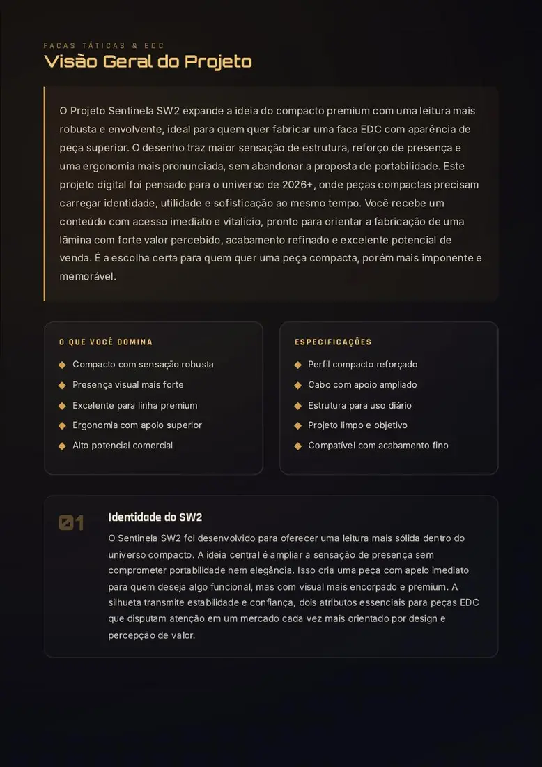 Projeto Sentinela SW2 — prévia 2