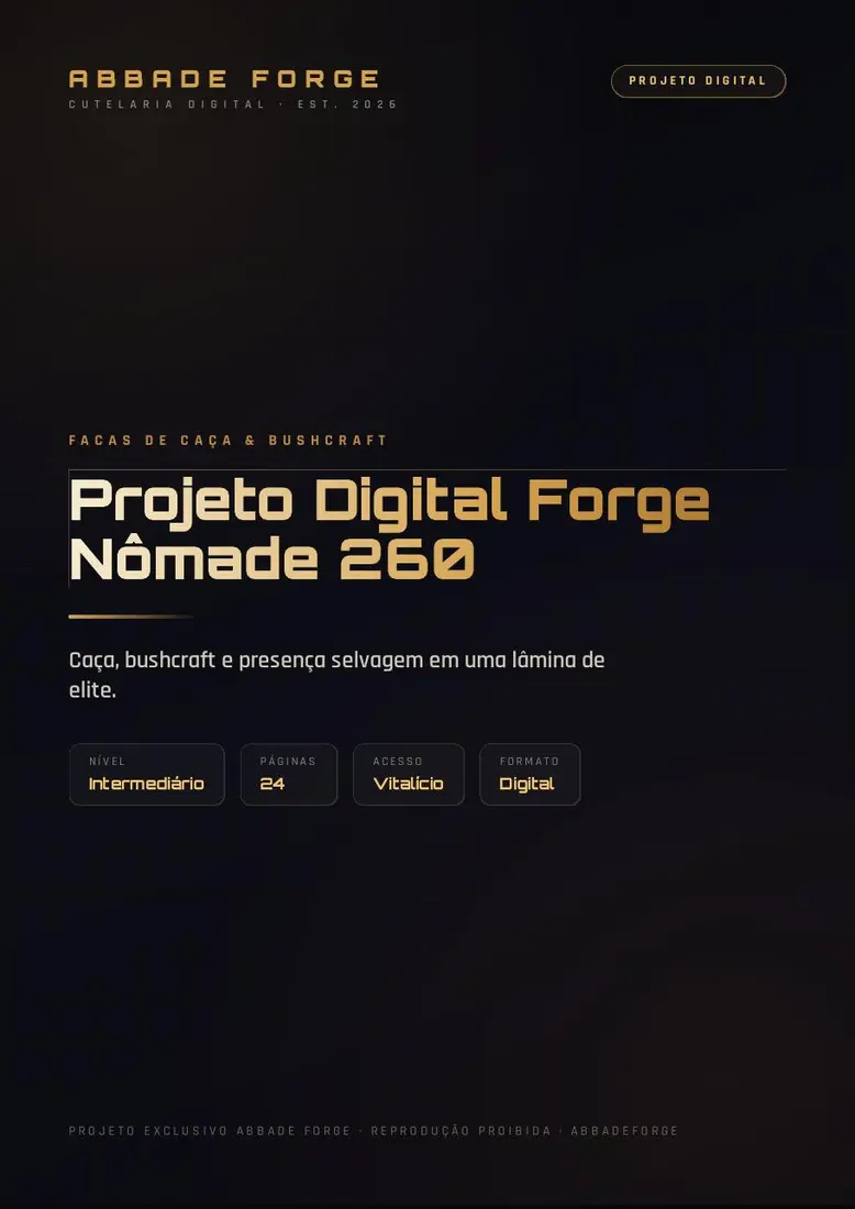Projeto Digital Forge Nômade 260 — prévia 1