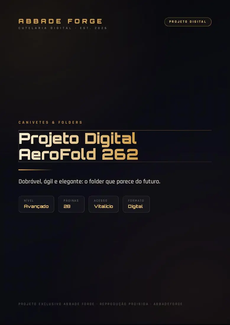 Projeto Digital AeroFold 262 — prévia 1