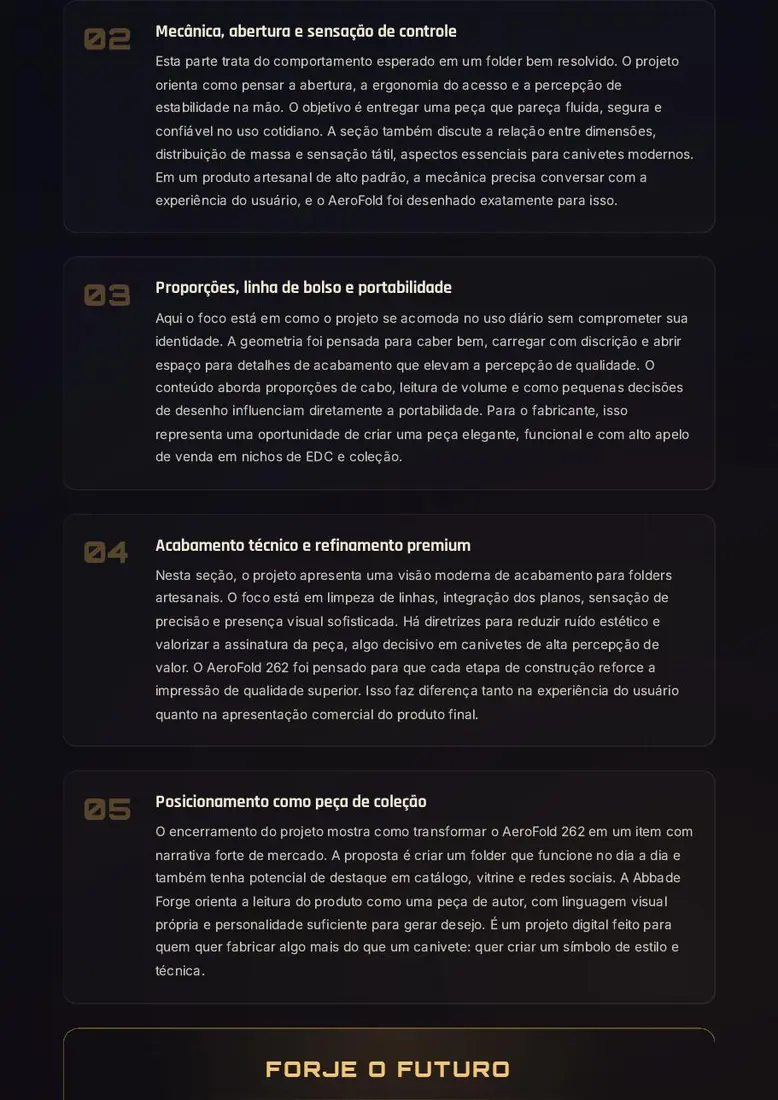 Projeto Digital AeroFold 262 — prévia 3