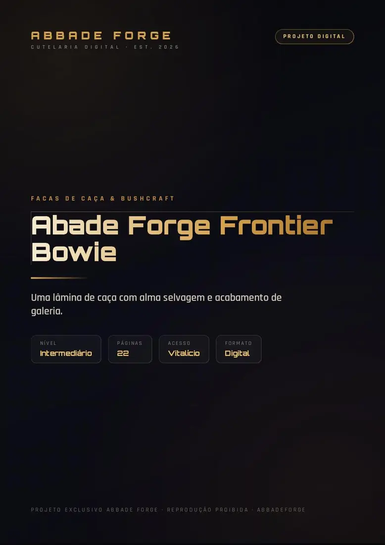 Abade Forge Frontier Bowie — prévia 1