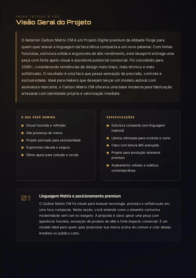 Asterion Carbon Matrix CM — prévia 2