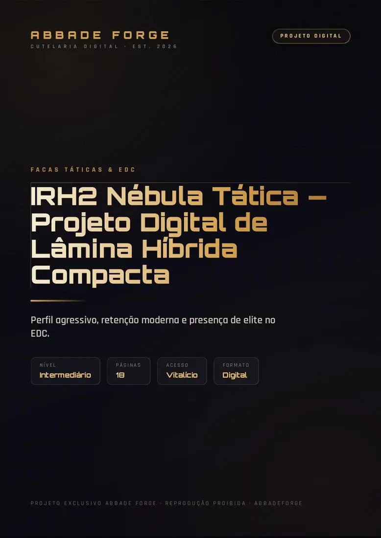 IRH2 Nébula Tática — Projeto Digital de Lâmina Híbrida Compacta — prévia 1