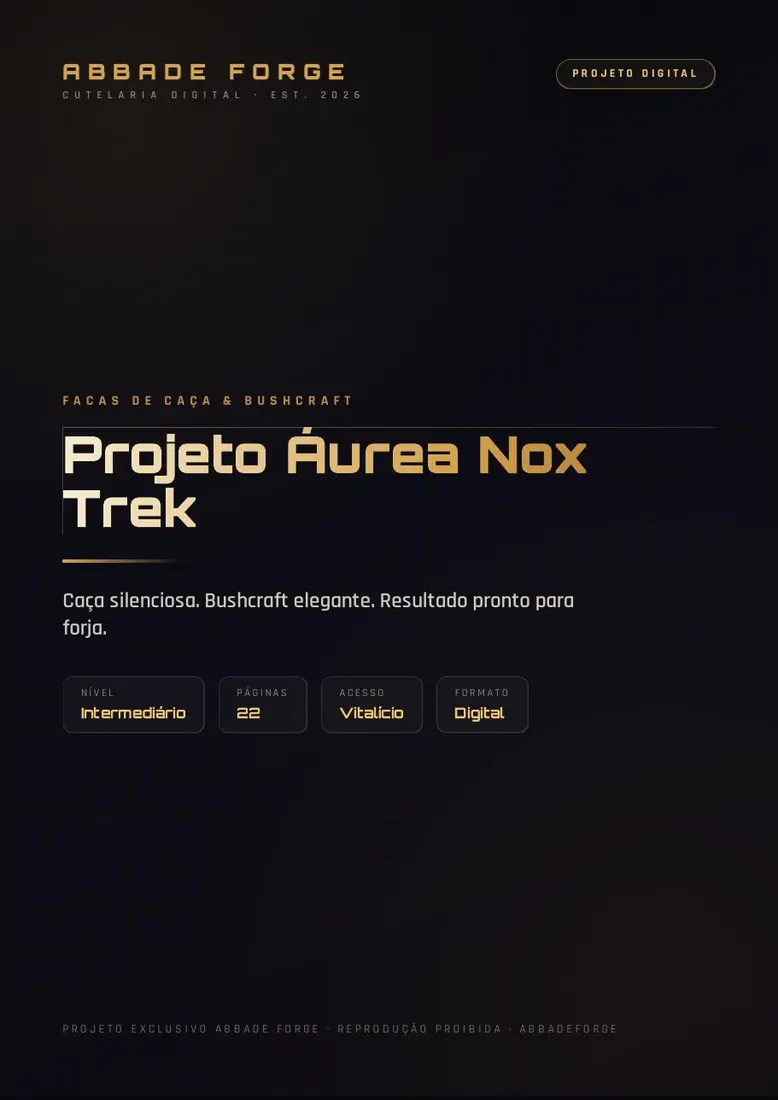 Projeto Áurea Nox Trek — prévia 1