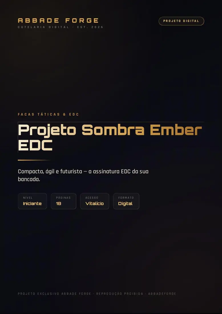 Projeto Sombra Ember EDC — prévia 1