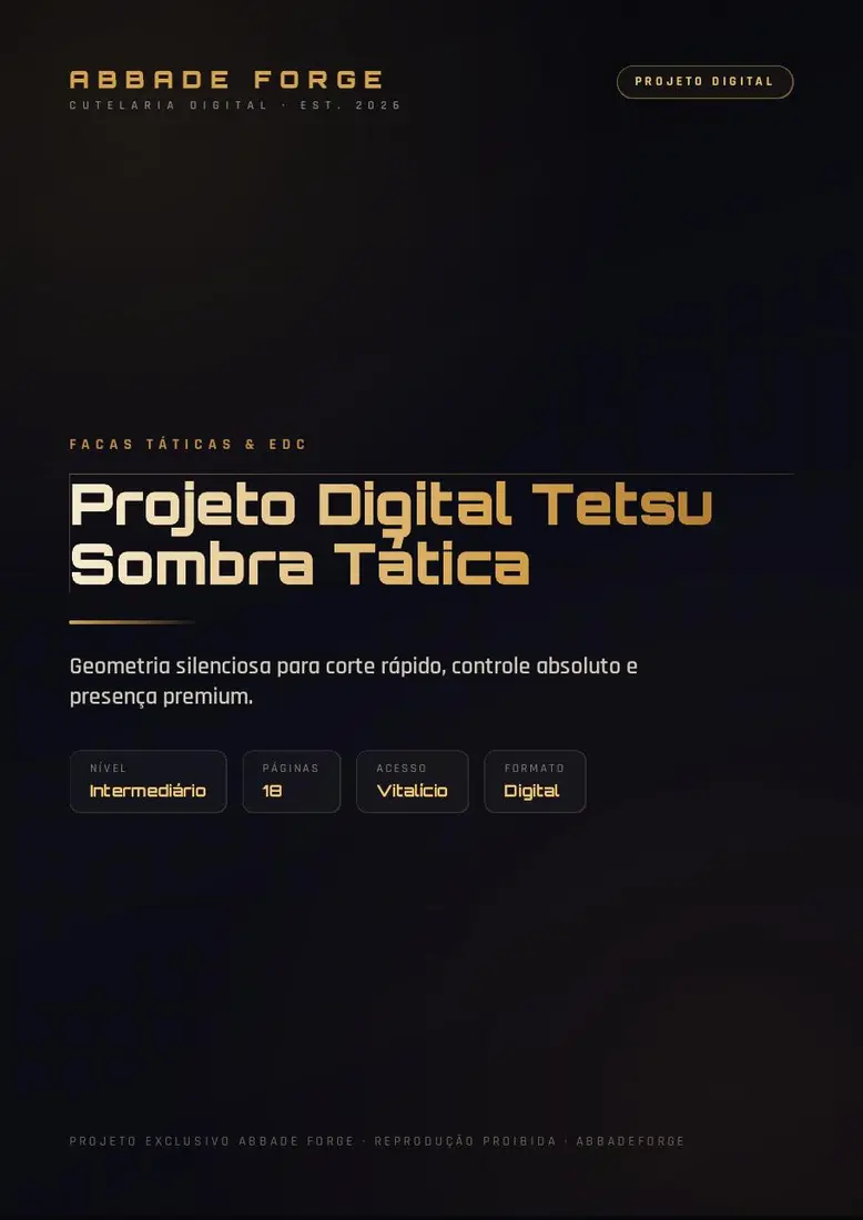 Projeto Digital Tetsu Sombra Tática — prévia 1