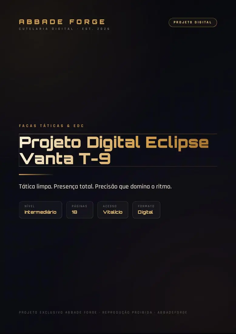 Projeto Digital Eclipse Vanta T-9 — prévia 1