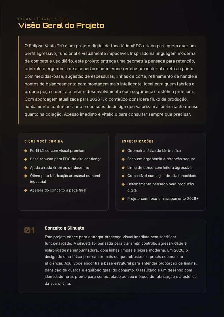 Projeto Digital Eclipse Vanta T-9 — prévia 2