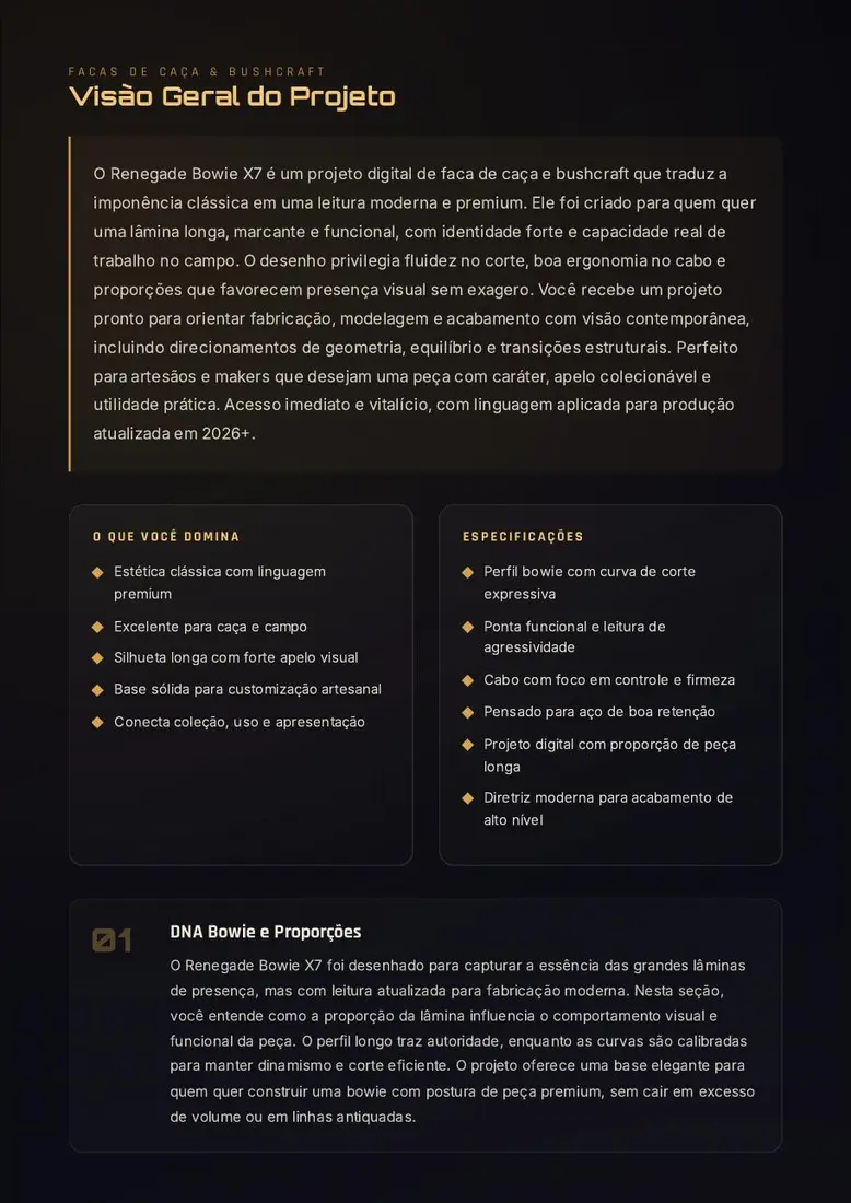 Projeto Digital Renegade Bowie X7 — prévia 2