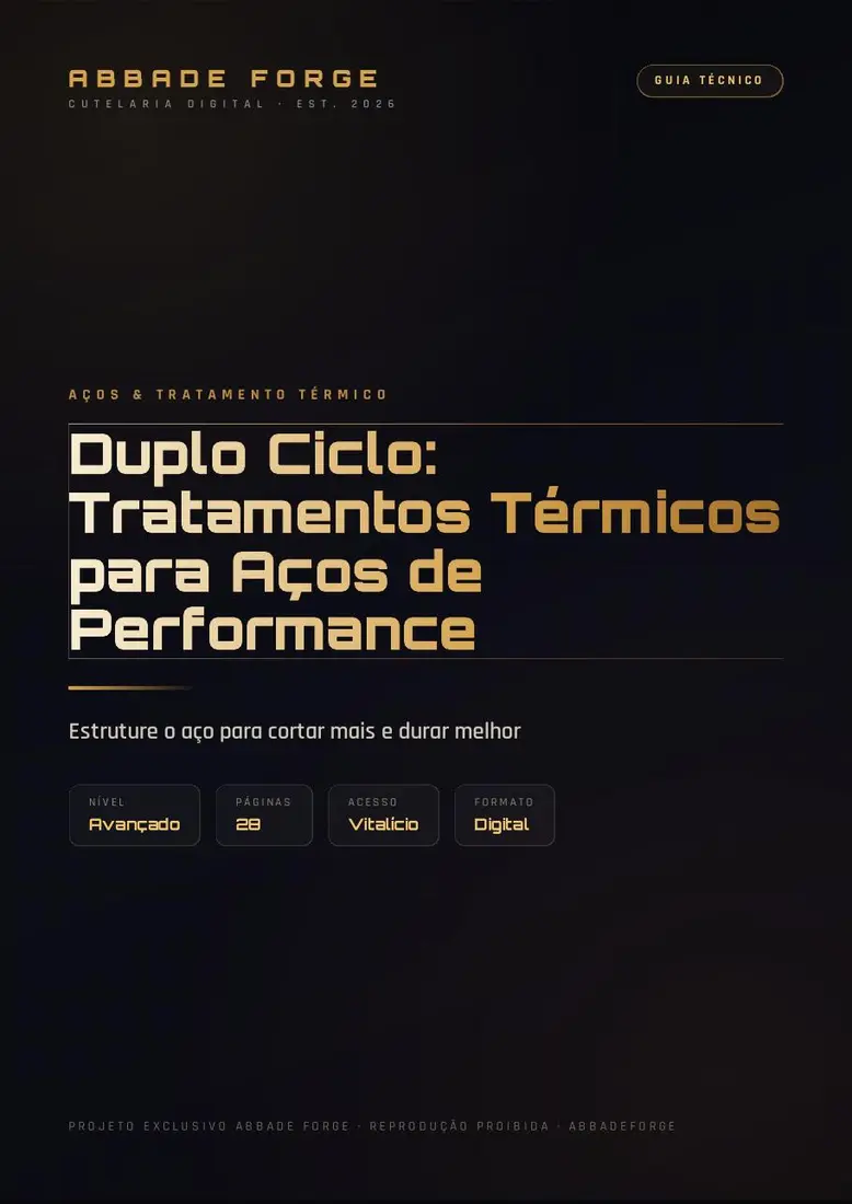 Duplo Ciclo: Tratamentos Térmicos para Aços de Performance — prévia 2