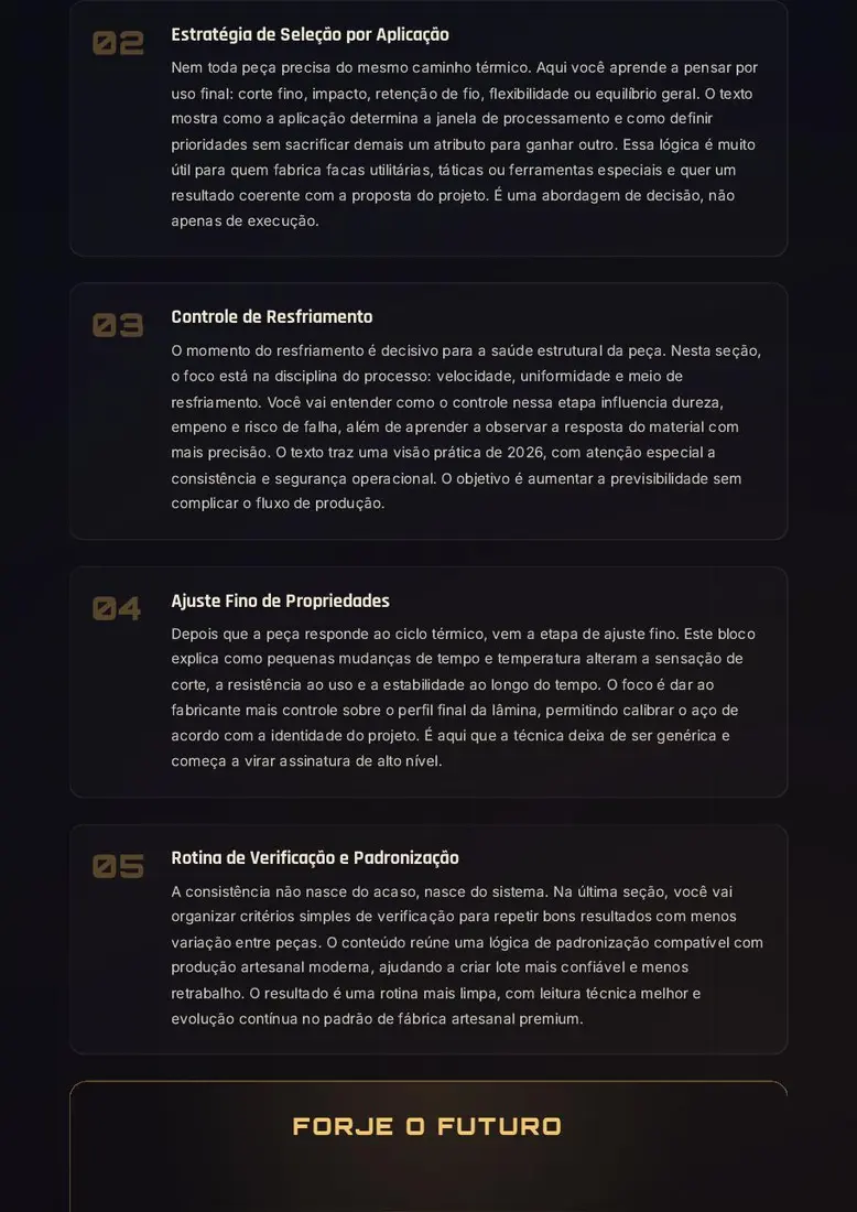 Duplo Ciclo: Tratamentos Térmicos para Aços de Performance — prévia 4