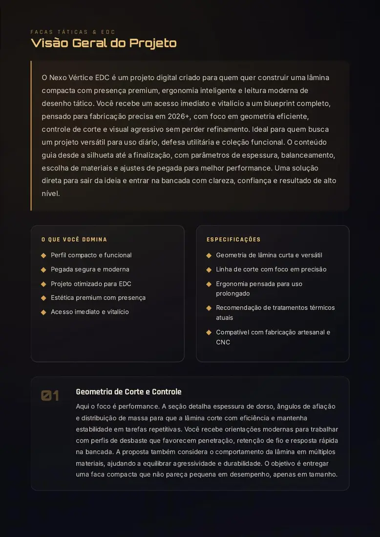 Nexo Vértice EDC — prévia 2