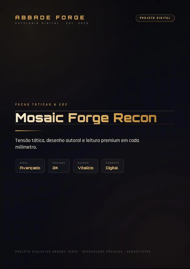 Mosaic Forge Recon — prévia 1
