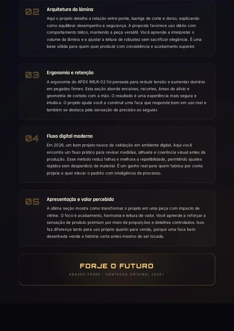 Projeto Digital APEX WILK-02 — prévia 3