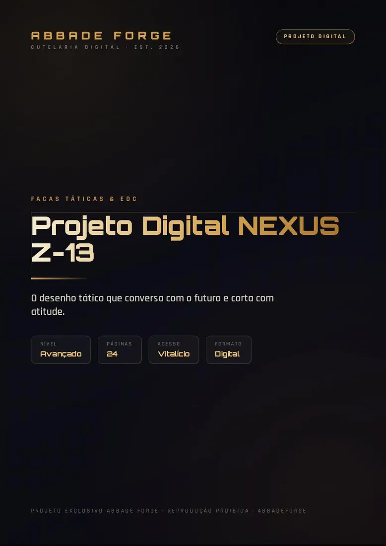 Projeto Digital NEXUS Z-13 — prévia 1