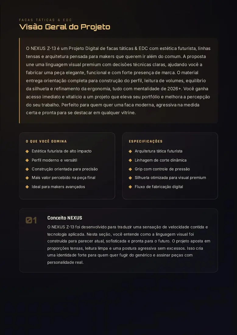 Projeto Digital NEXUS Z-13 — prévia 2