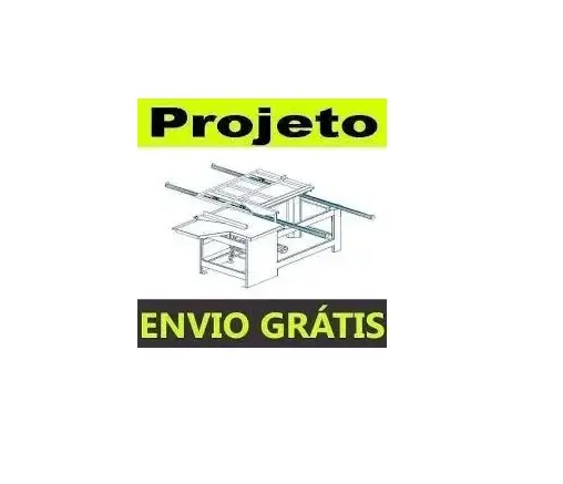 Projeto Digital Serra Fita ForgeLine X1 — prévia 2