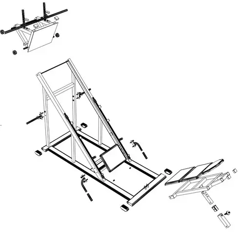 Leg Press Titan X — Projeto Digital Elite — prévia 3