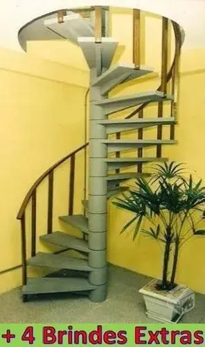 Espiral Prime — Projeto Digital de Escada Caracol — prévia 1