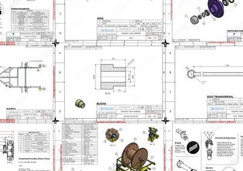 Reboque Carretel Titan Spool — Projeto Digital — prévia 2