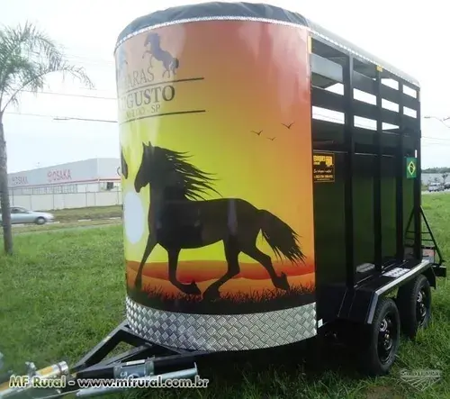 Trailer Duplo Equestre TerraPrime — Projeto Digital — prévia 1