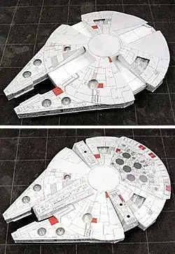 Nave Cargueiro Estelar — Kit Papercraft Cosplay — prévia 3