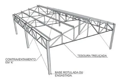 Galpão Modular Metálico Eco — Projeto Digital de Construção — prévia 3