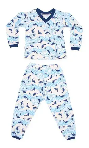 Kit de Moldes Pijama Infantil Macacão Nuvem de Conforto — prévia 3