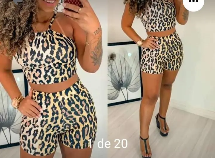 Kit de Moldes Conjunto Feminino Aurora de Verão — prévia 3