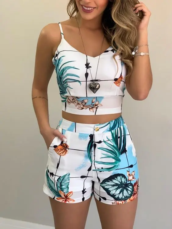 Kit de Moldes Conjunto Feminino Aurora de Verão — prévia 4