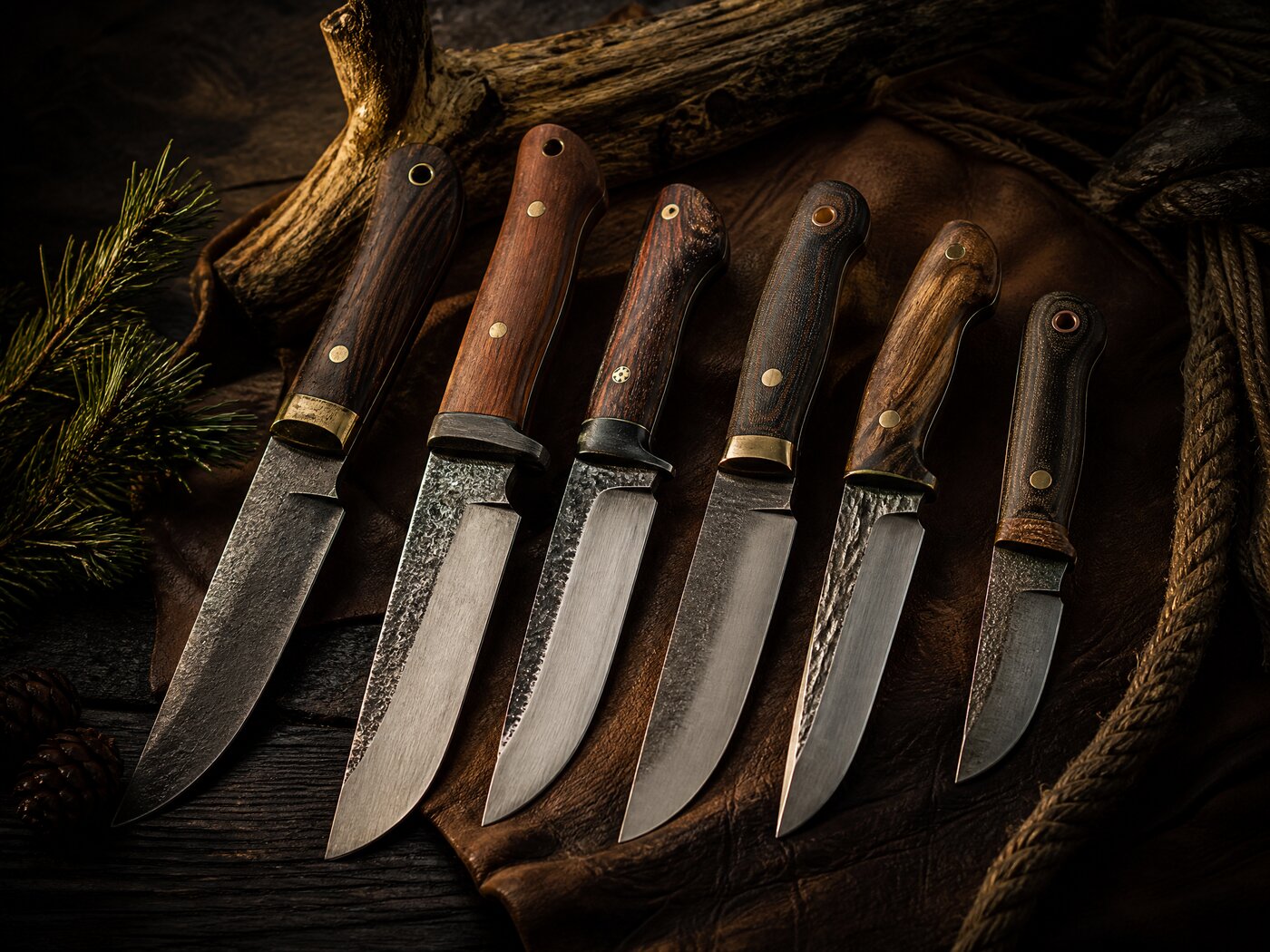 Kit Facas de Caca & Bushcraft