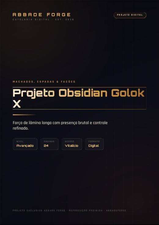 Projeto Obsidian Golok X