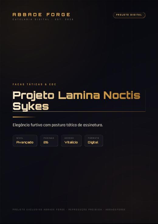 Projeto Lamina Noctis Sykes