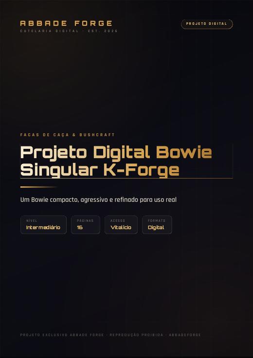 Projeto Digital Bowie Singular K-Forge