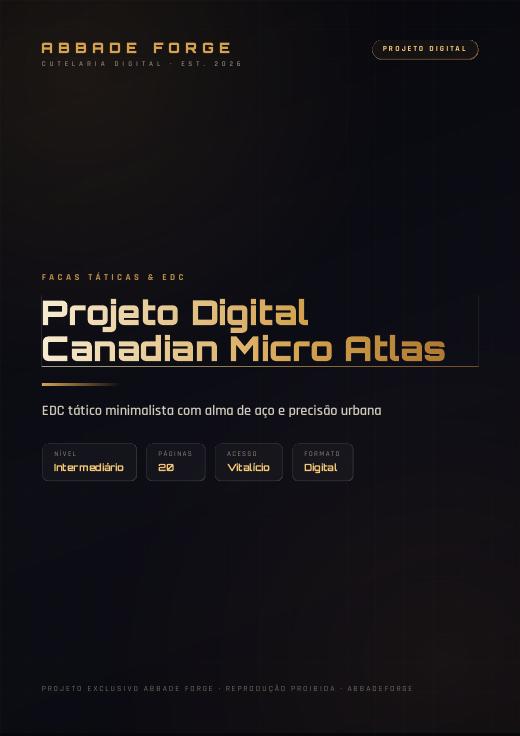 Projeto Digital Canadian Micro Atlas