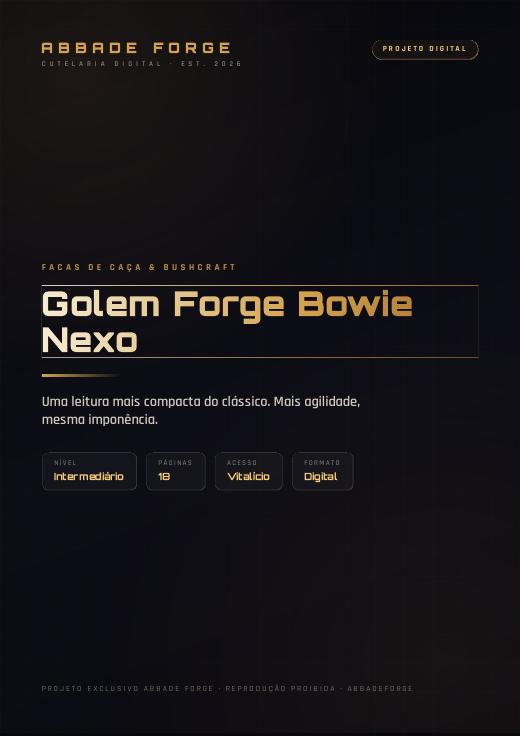 Golem Forge Bowie Nexo
